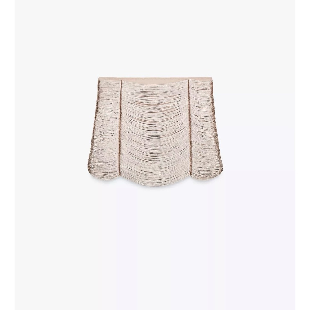 Fringed mini Skirt